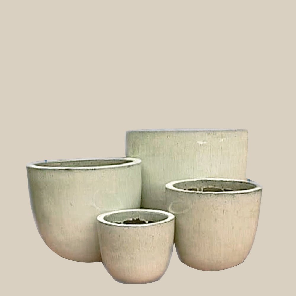 U Planter Set of 4 - Fourseas Pottery