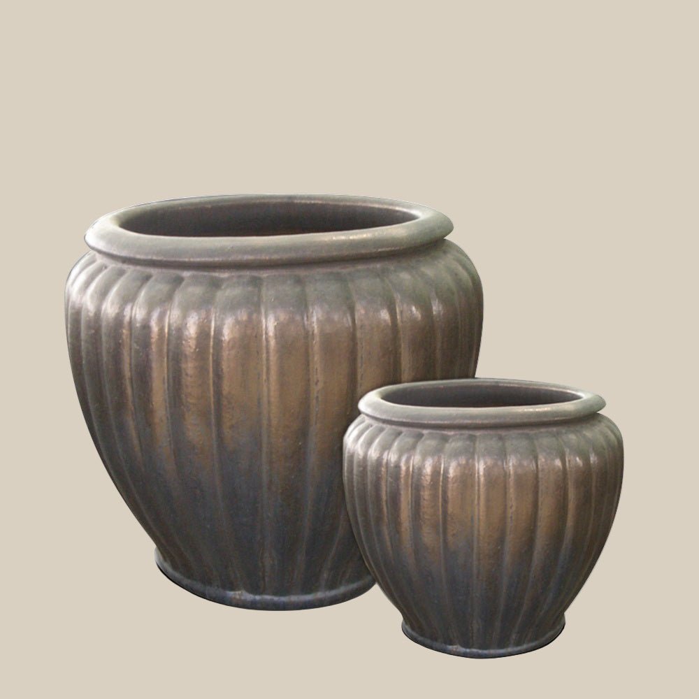 Pumpkin Planter Set - Fourseas Pottery