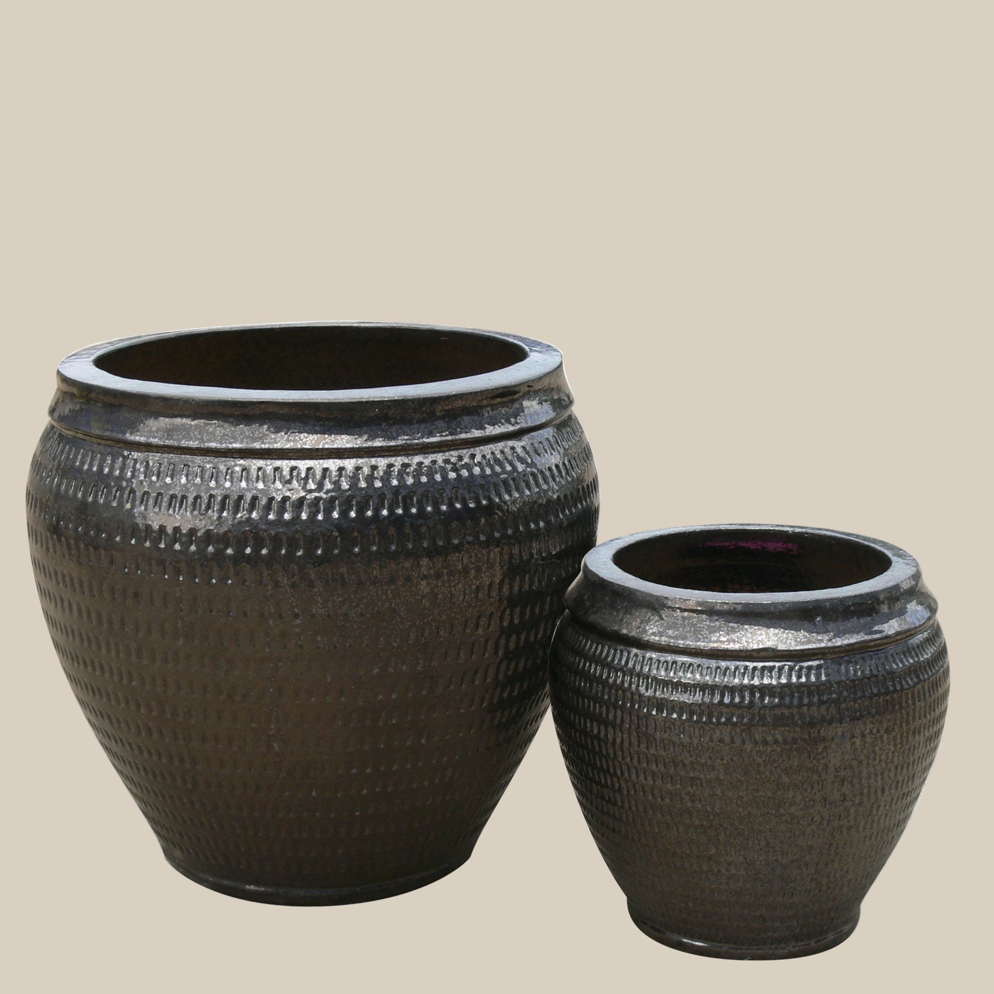 Open Top Planter Set - Fourseas Pottery