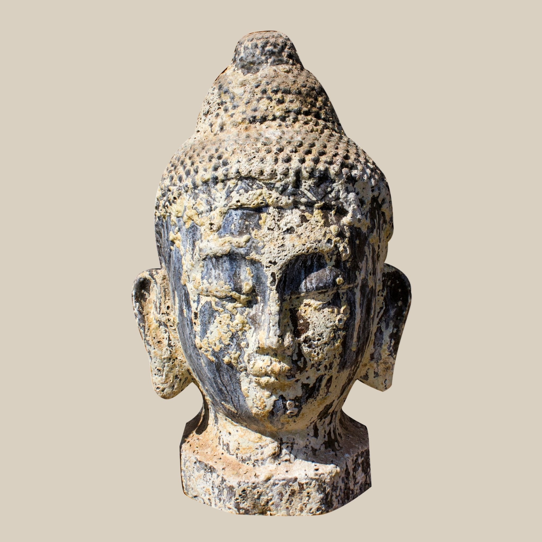 Buddha Head - Fourseas Pottery