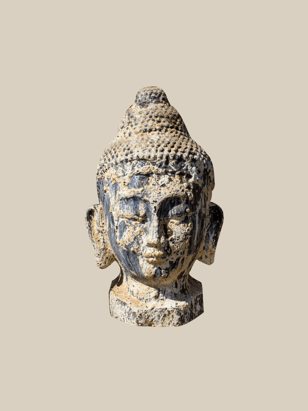 Buddha Head - Fourseas Pottery