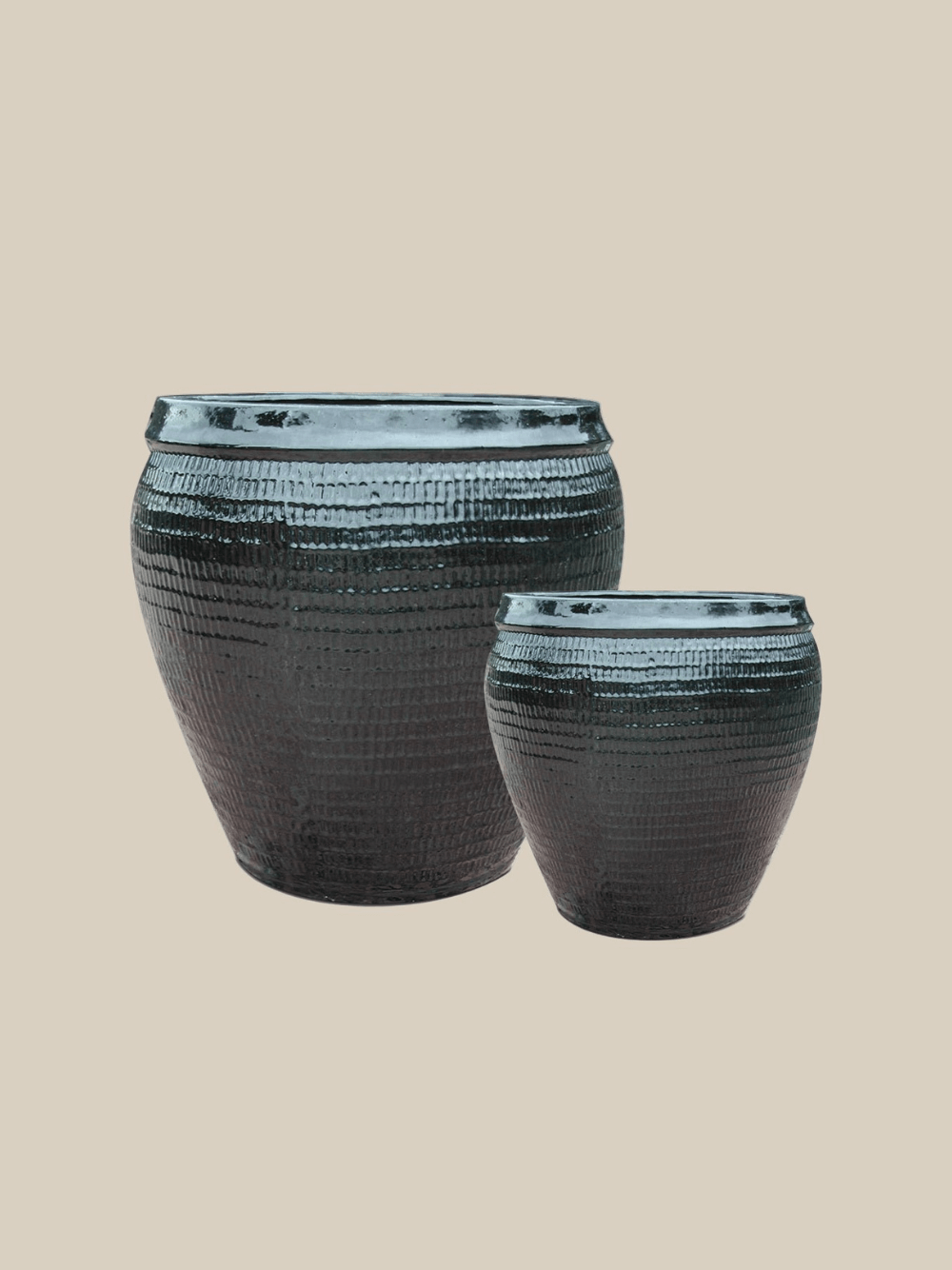 Open Top Planter Set - Fourseas Pottery