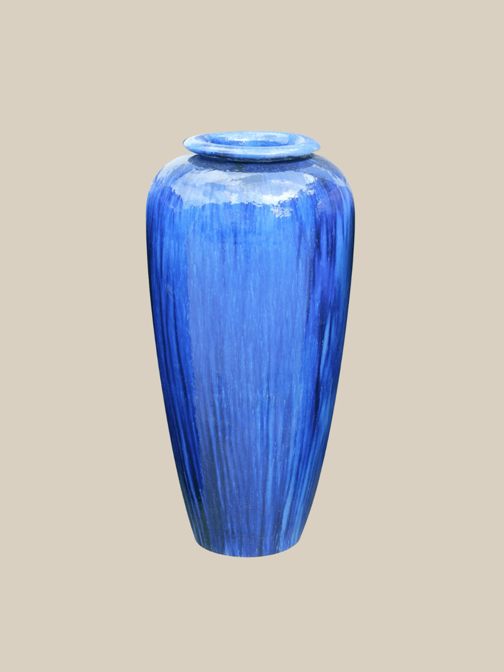 Tall Temple Jar - Fourseas Pottery