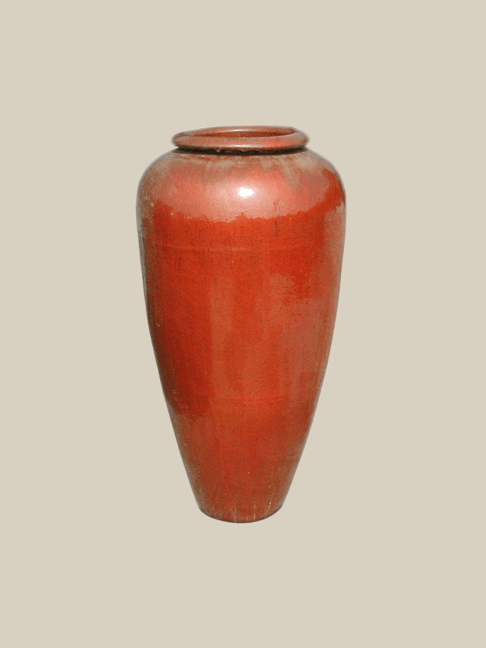 Tall Temple Jar - Fourseas Pottery
